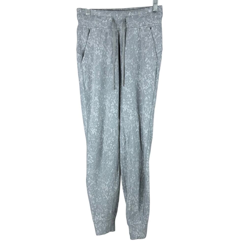 Lululemon Ready to Rulu Jogger Grey Silver Drop Women's Size 2 EUC